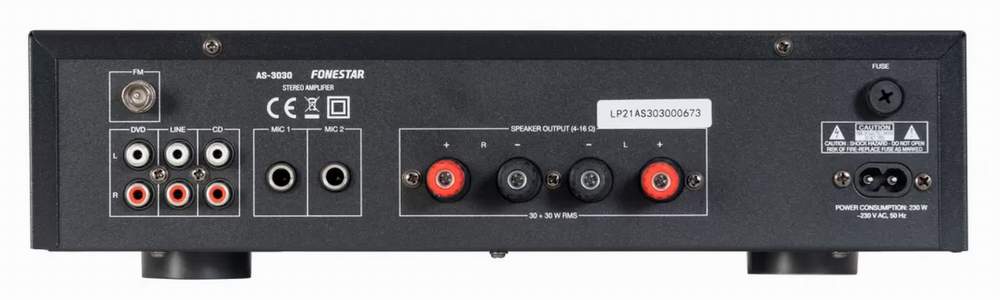auna AMP-5 BT HiFi Amplifier 2 x 50 W RMS BT 2 x Mics Black