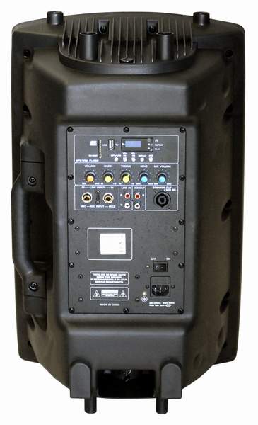 Ibiza Sound SLK10A-BT Active Moulded Speaker Box 10 400W Bluetooth USB MP3