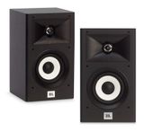 JBL STAGE A120 black speakers