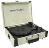 MAD-RETROCASE-CR Madison gramophone