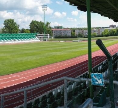 Sound system of the football stadium in Skalica