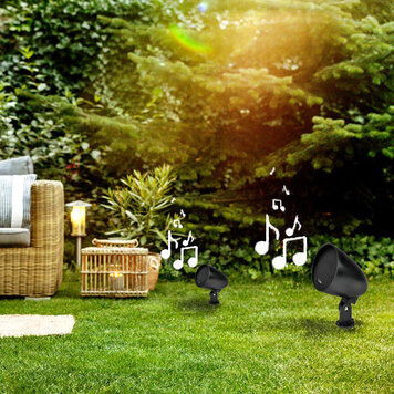 Terrace and garden sound system