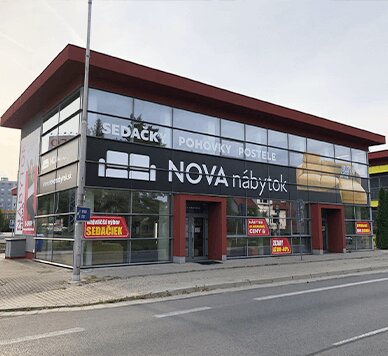 Sound system for the NOVA furniture store in Senica