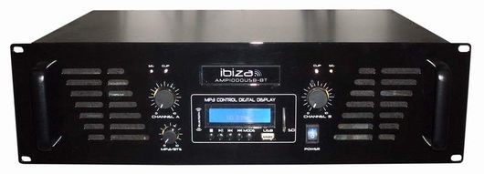 AMP1000USB-BT Ibiza Sound amplifier