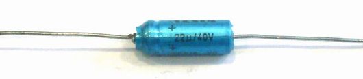C 22/40V TESLA capacitor