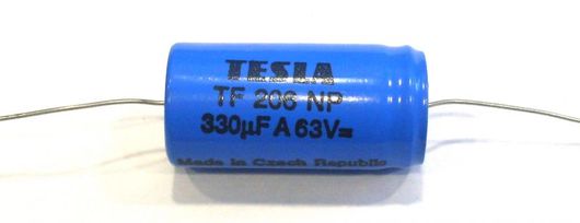 C 330/63V TESLA capacitor