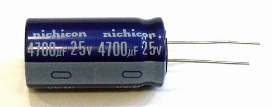 C 4700/25V capacitor
