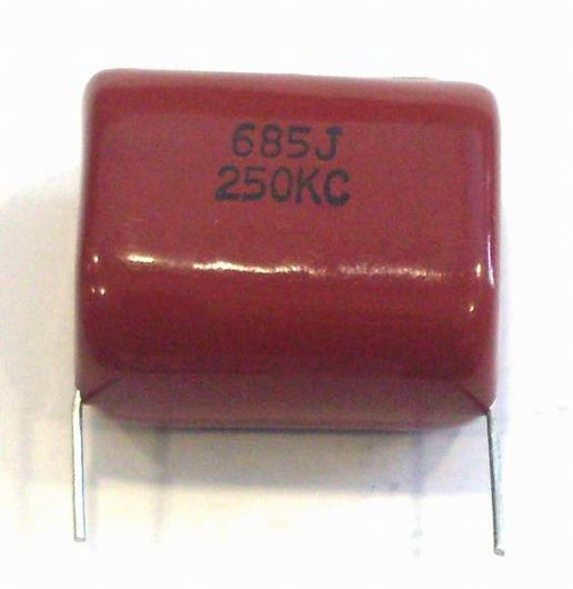 C 6,8/250V capacitor