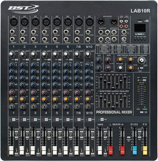 LAB10R BST analog mixer