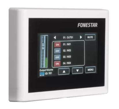 MPX460P Fonestar Remote Control