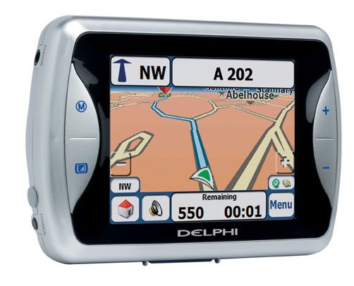 GPS navigation system Delphi Grundig NAV210E