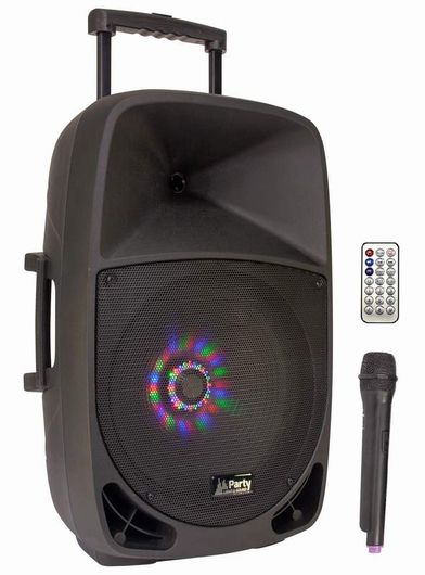PARTY15LED  PARTY Light&Sound portable speaker + microphone