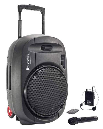 PORT15UHF-MKII Ibiza battery speaker