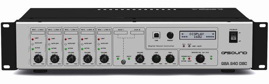 QSA240DSC QSound Amplifier with mixpult