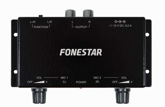 TC6MX Fonestar analog mixer