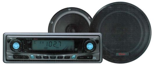 TP300 Rampage Car stereo with speakers