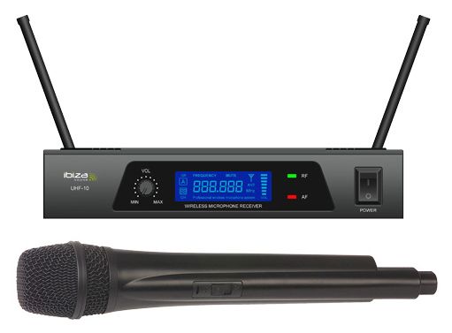 UHF10A Ibiza Sound wireless microphone