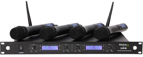 UHF40 Ibiza Sound wireless microphone