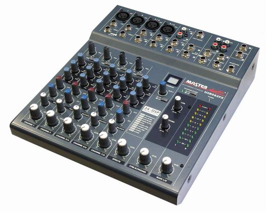 USB082FX Master Audio analog mixer
