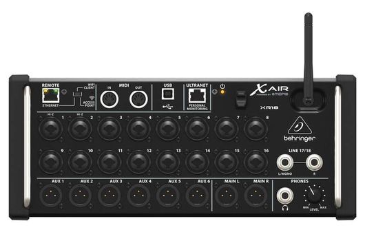 XR18 Behringer digital mixer